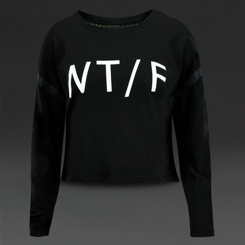 Nike Sportswear Track & Field Crew Black / Black / White for Women